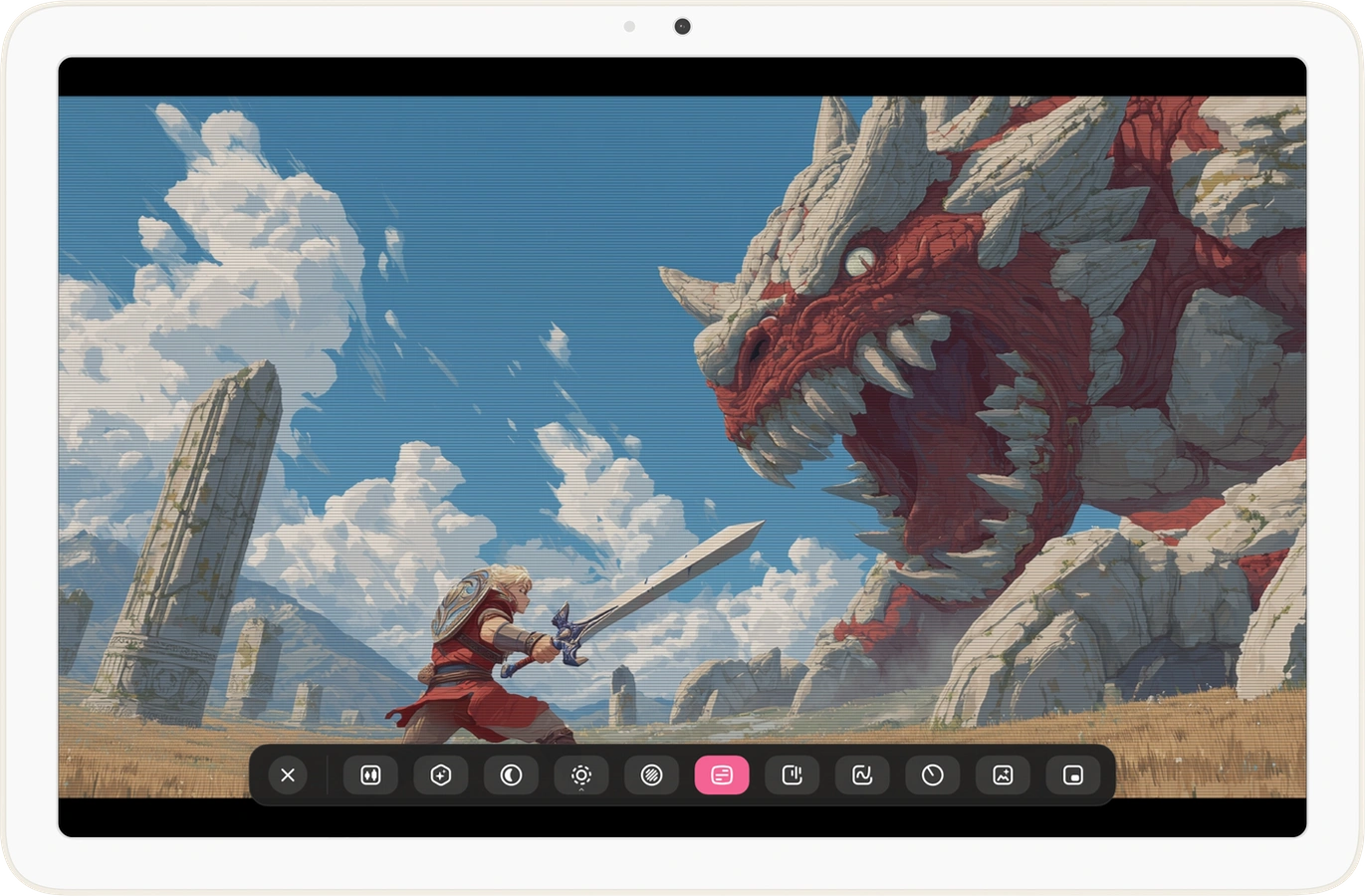 Noir on Android tablet